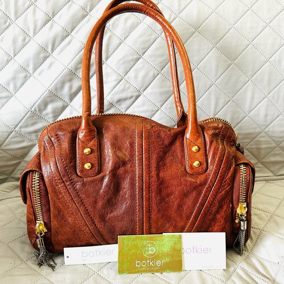 Botkier Goatskin Leather Shoulder Bag - Picture 2 of 6